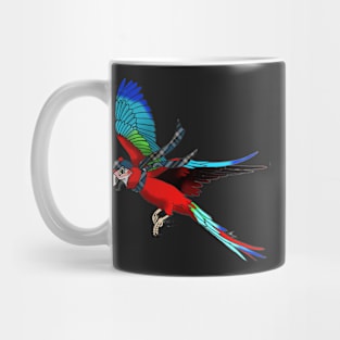 Scottish Green-Wing Macaw Mug